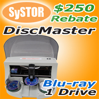 Systor DiscMaster 201 Blu-ray CD DVD Publisher 