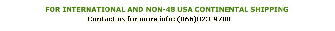 For more Shipping Information. Contact us (866)823-9788 / ebay@megalynx.com