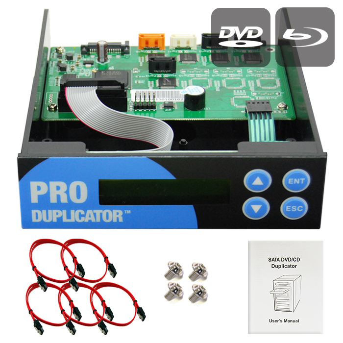 Produplicator 1-2-3 Blu-ray CD/DVD/BD SATA Duplicator Copier CONTROLLER